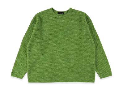 WIND AND SEA Hand Knitted Sweater "Green"