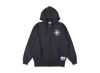 WIND AND SEA x Parappa The Rapper x Warriors Zip-Up Hoodie "Navy"