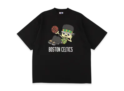 WIND AND SEA x Parappa The Rapper x Celtics Tee "Black"