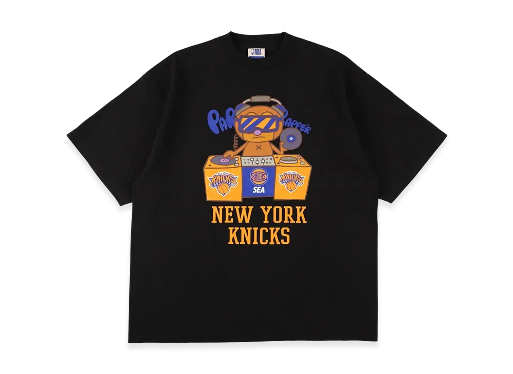WIND AND SEA x Parappa The Rapper x Knicks Tee "Black"