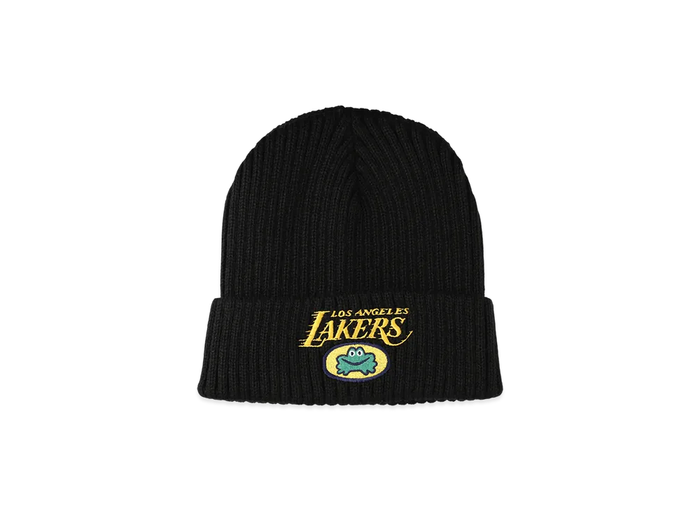 WIND AND SEA x Parappa The Rapper x NBA LAKERS Knit Cap "Black"