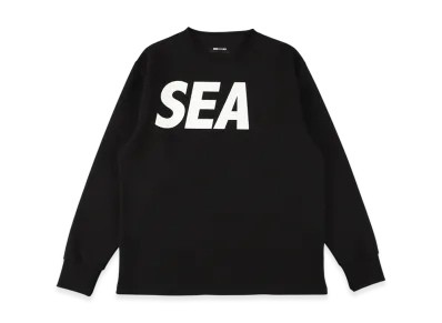 WIND AND SEA SIG L/S Tee "Black"