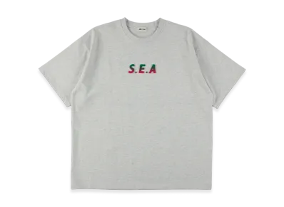 WIND AND SEA Brushed S.E.A Tee "Gray"