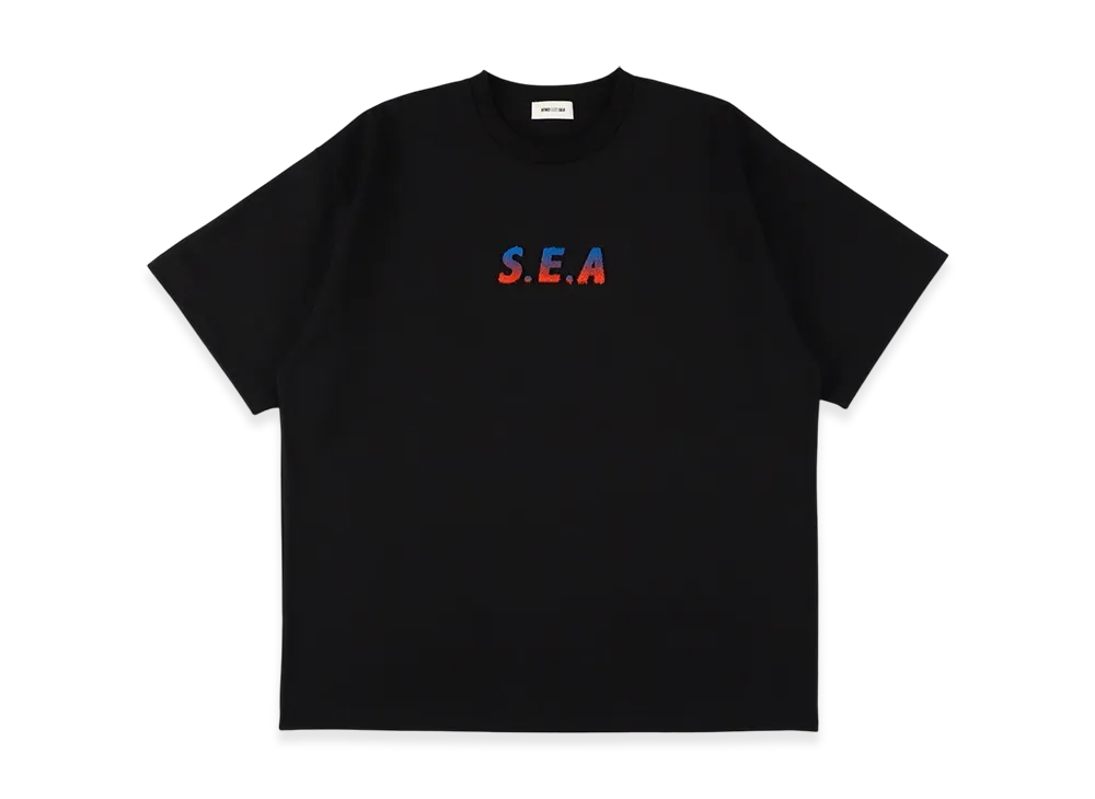 WIND AND SEA Brushed S.E.A Tee "Black"