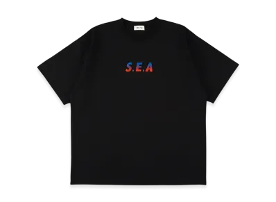 WIND AND SEA Brushed S.E.A Tee "Black"