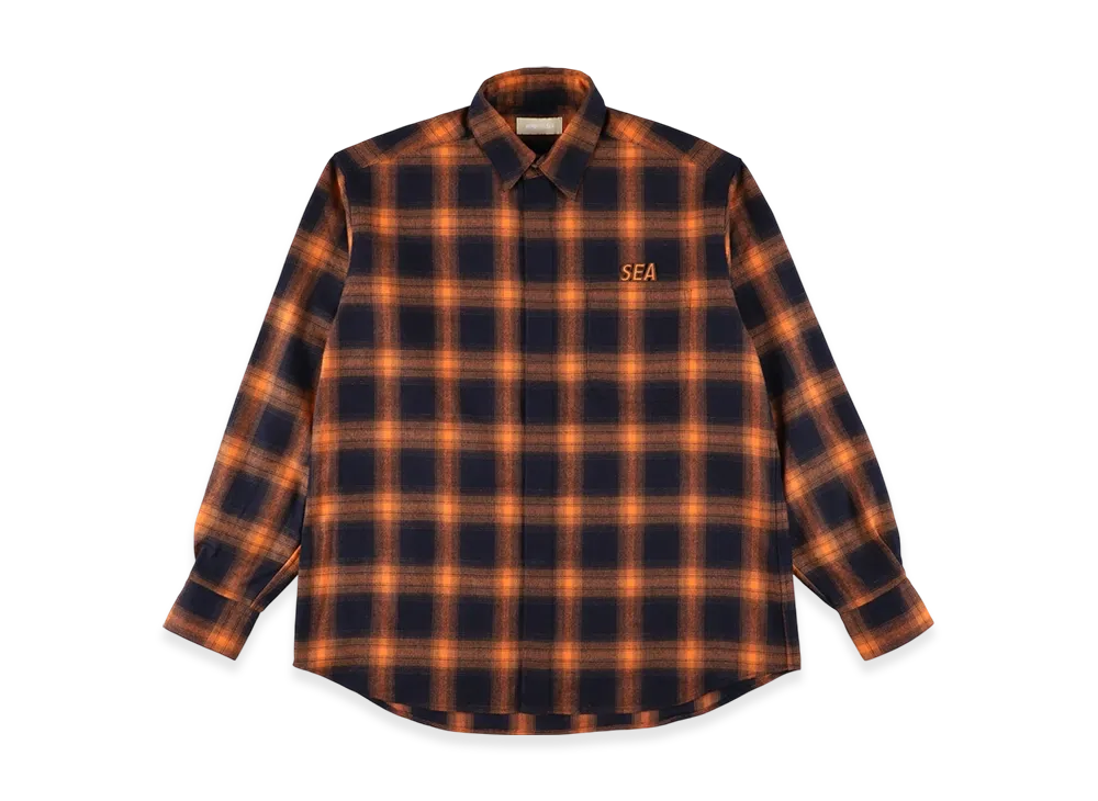 WIND AND SEA Cozy Check Shirt 