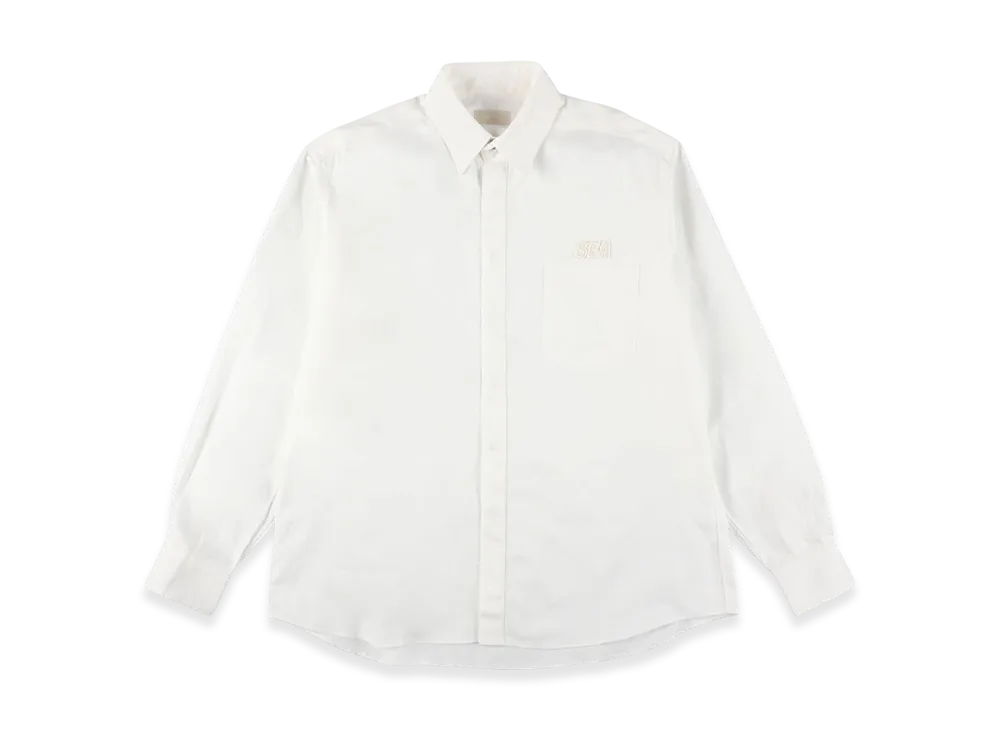 WIND AND SEA Cozy Oxford Shirt "White"