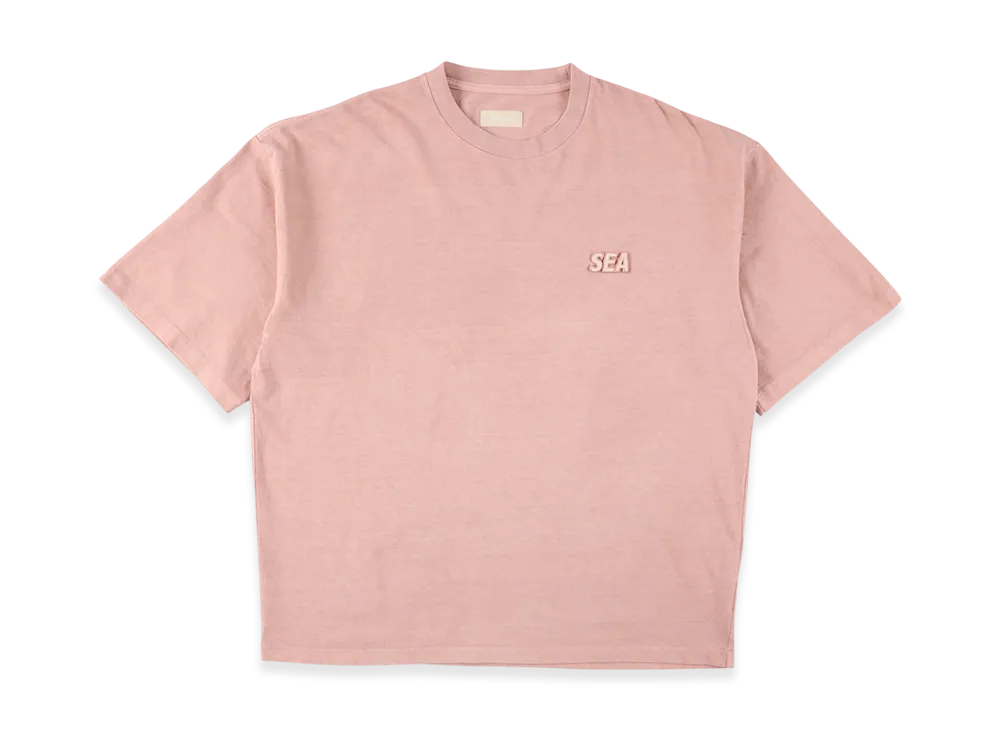WIND AND SEA Cozy S/S Tee "Pink Gray"