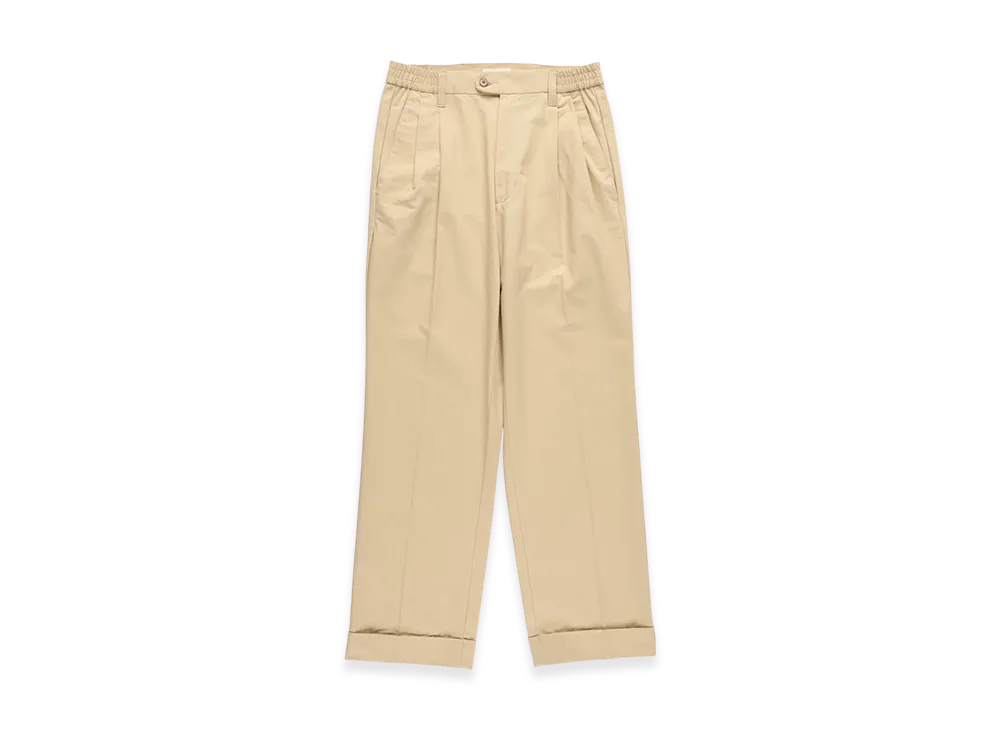 WIND AND SEA Cozy Chino Slacks "Beige"