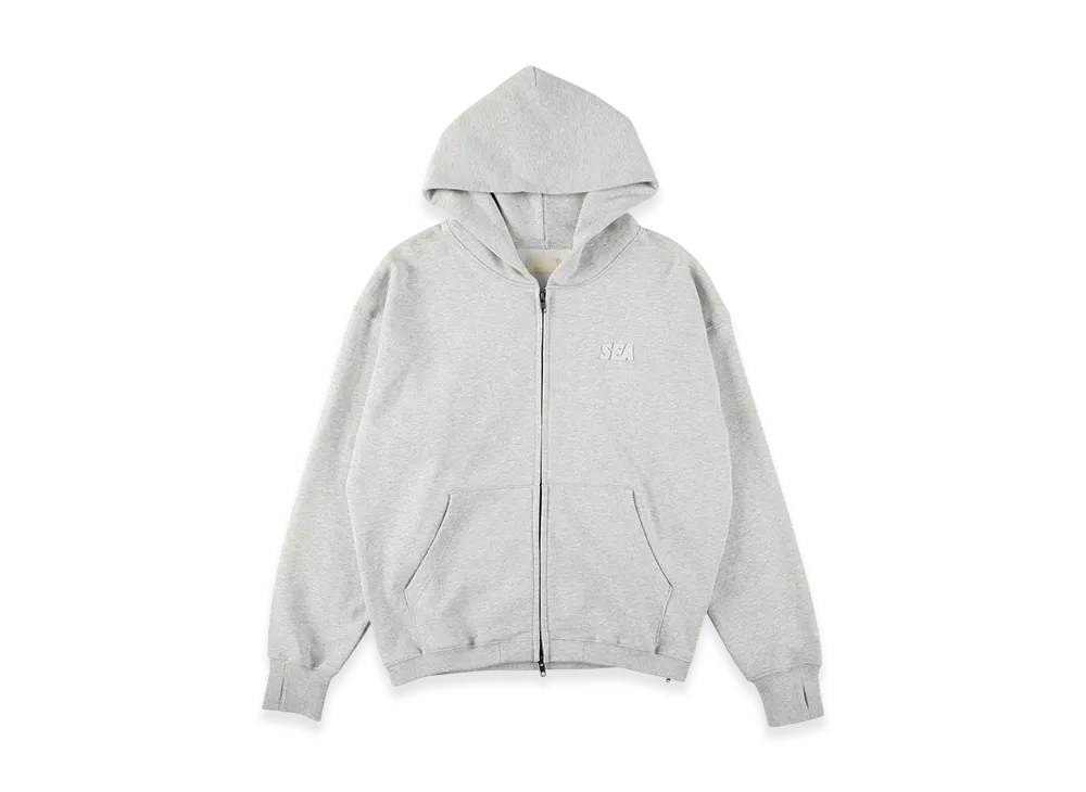 wind and sea Cozy Hooded Sweatshirt グレー Cozy Hooded Sweatshirt – WIND AND SEA
