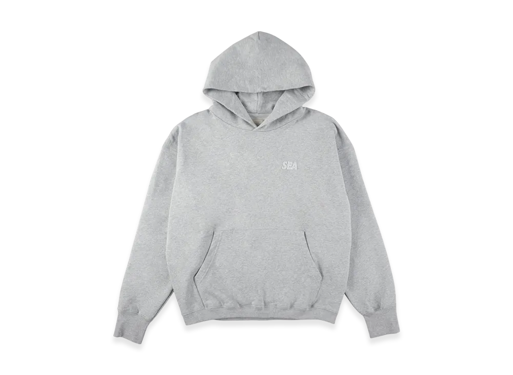 WIND AND SEA Cozy Hooded Sweatshirt "Heather Gray"