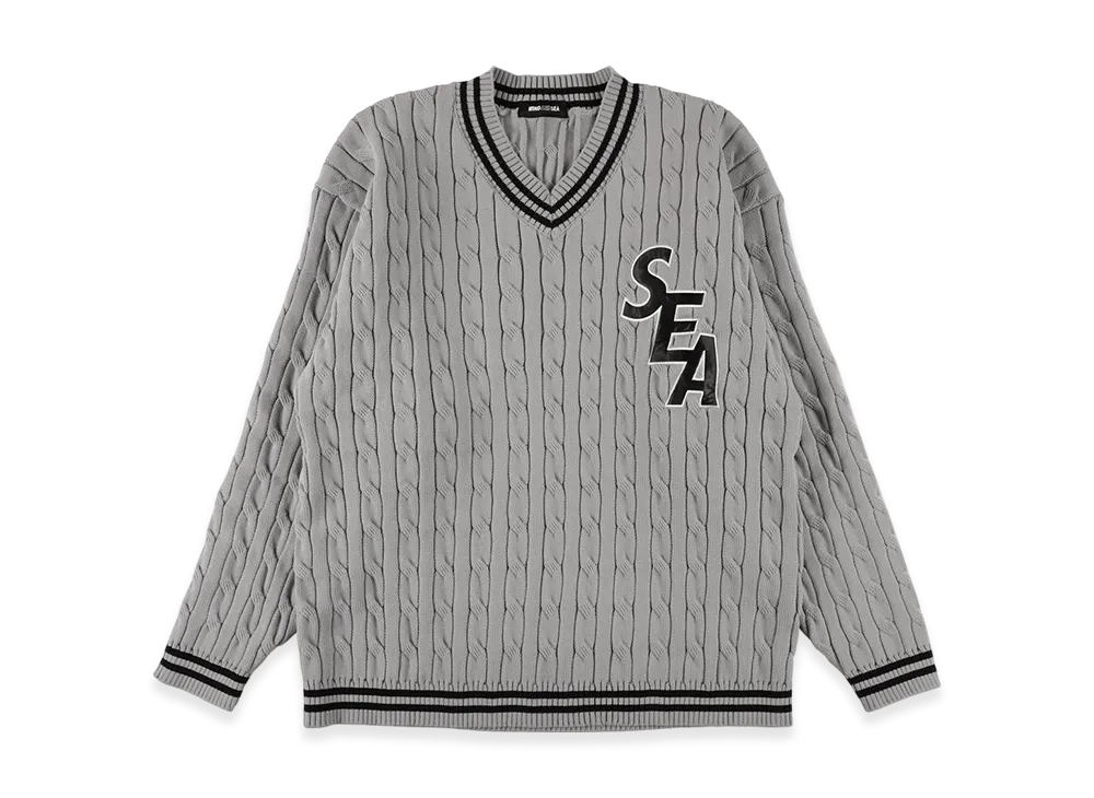 WIND AND SEA TILDEN SWEATER "Gray"