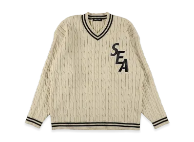 WIND AND SEA TILDEN SWEATER "Off White"