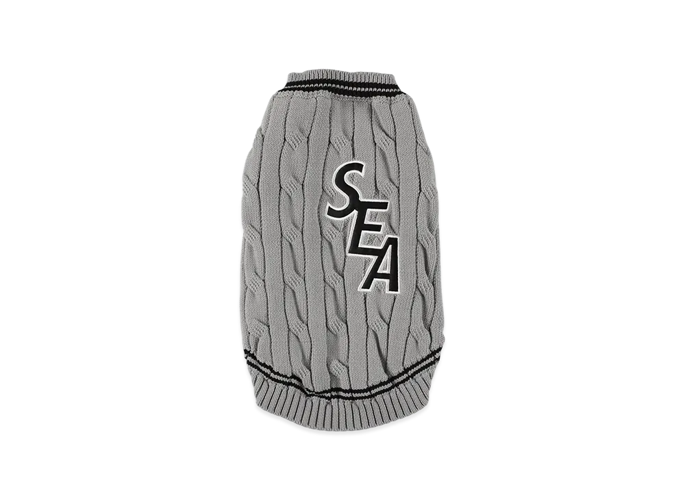 WIND AND SEA DOG TILDEN SWEATER "Gray"