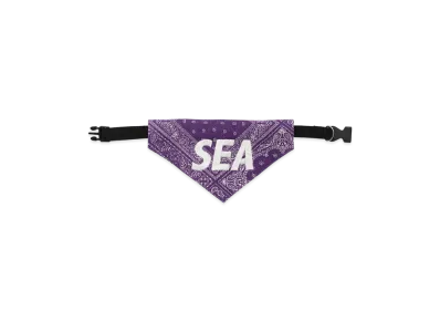 WIND AND SEA DOG BANDANA "Purple"