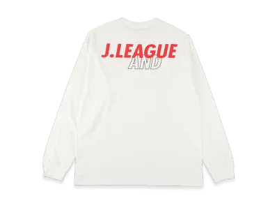 WIND AND SEA x J.LEAGUE L/S Tee "White"