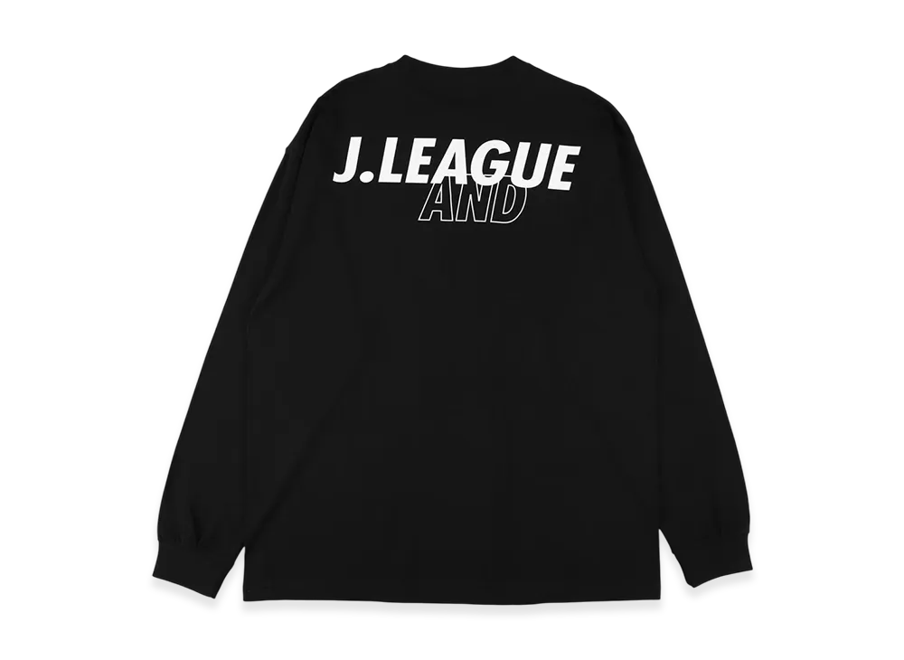 WIND AND SEA x J.LEAGUE L/S Tee "Black"