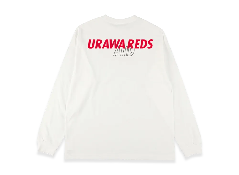WIND AND SEA x J.LEAGUE URAWA REDS L/S Tee "White"