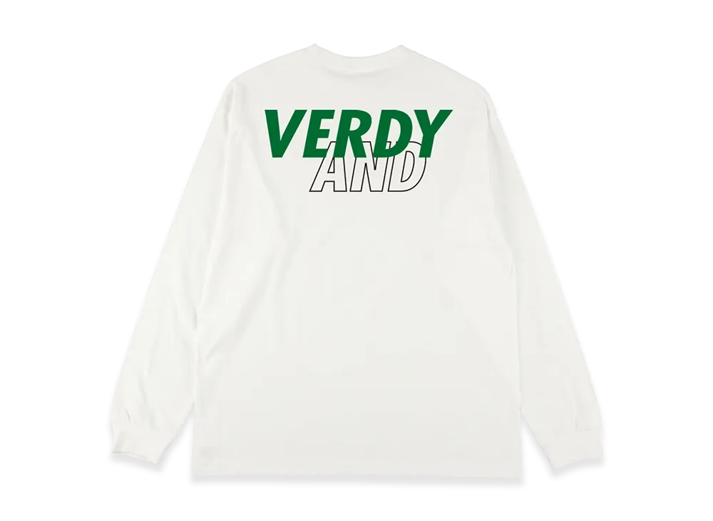 WIND AND SEA x J.LEAGUE VERDY L/S Tee "White"