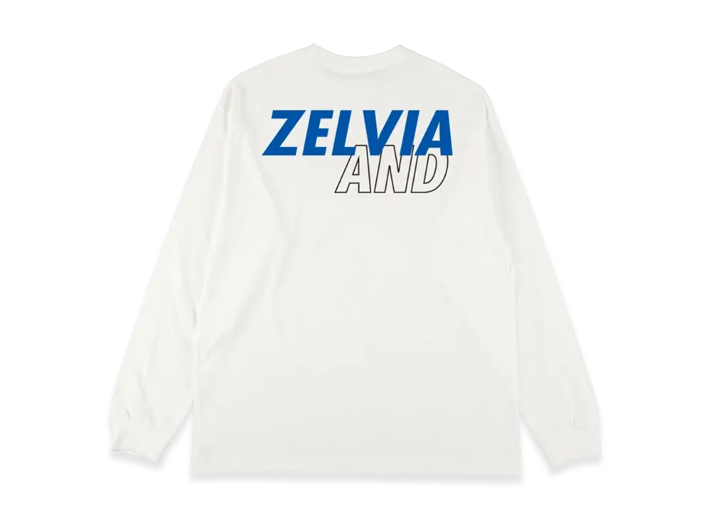 WIND AND SEA x J.LEAGUE ZELVIA L/S Tee "White"