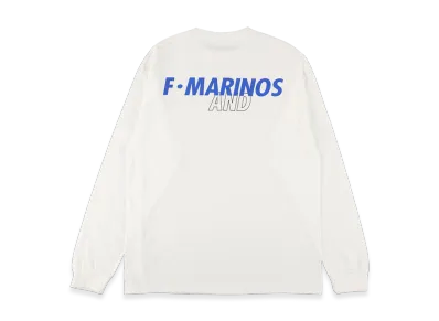 WIND AND SEA x J.LEAGUE F MARINOS L/S Tee "White"