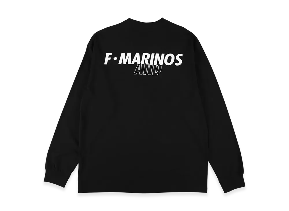 WIND AND SEA x J.LEAGUE F MARINOS L/S Tee "Black"