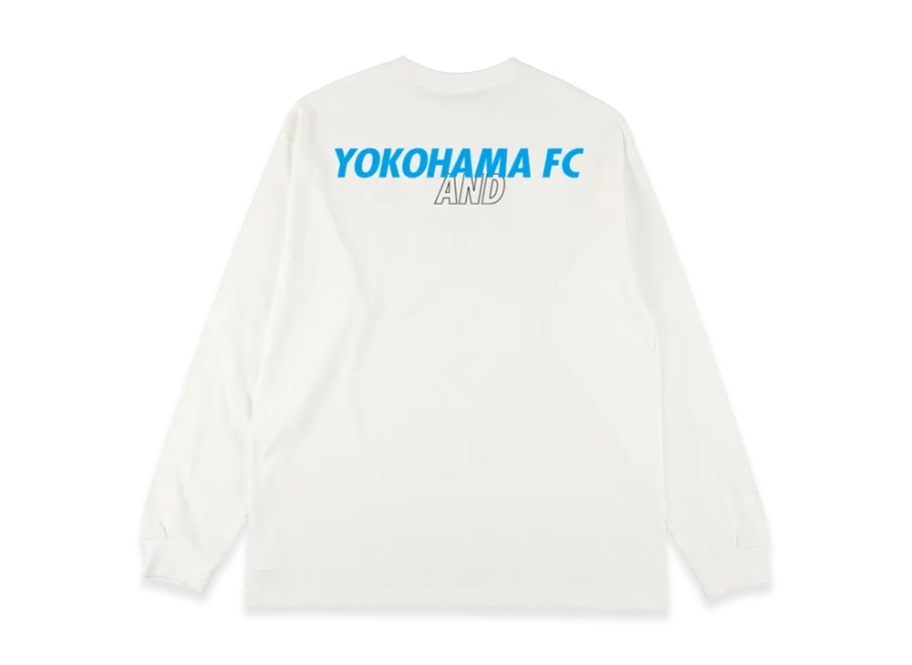 WIND AND SEA x J.LEAGUE YOKOHAMA FC L/S Tee "White"