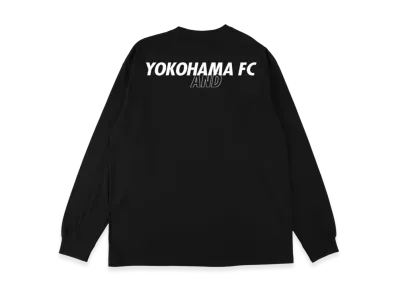WIND AND SEA x J.LEAGUE YOKOHAMA FC L/S Tee "Black"