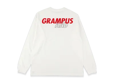 WIND AND SEA x J.LEAGUE GRAMPUS L/S Tee "White"