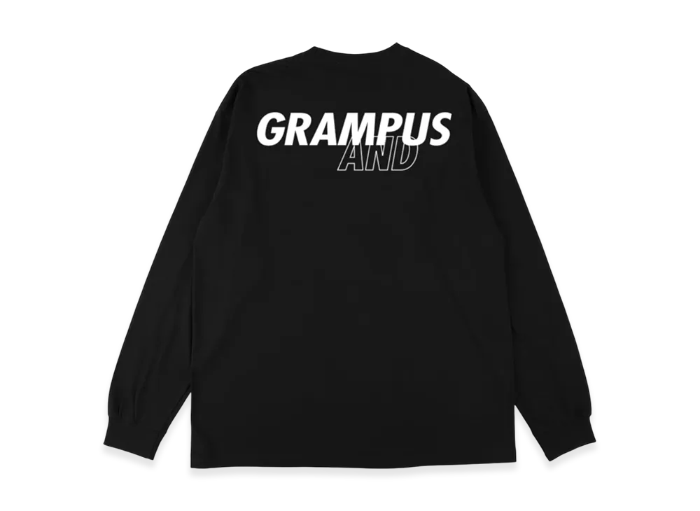 WIND AND SEA x J.LEAGUE GRAMPUS L/S Tee "Black"