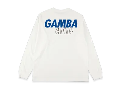 WIND AND SEA x J.LEAGUE GAMBA L/S Tee "White"