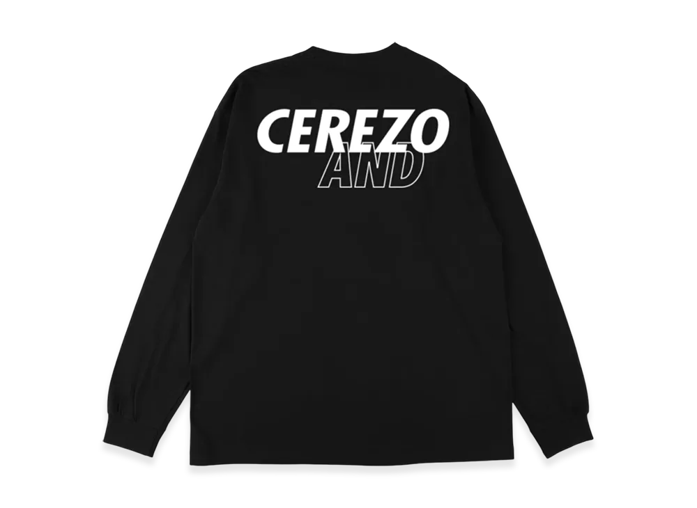 WIND AND SEA x J.LEAGUE CEREZO L/S Tee "Black"