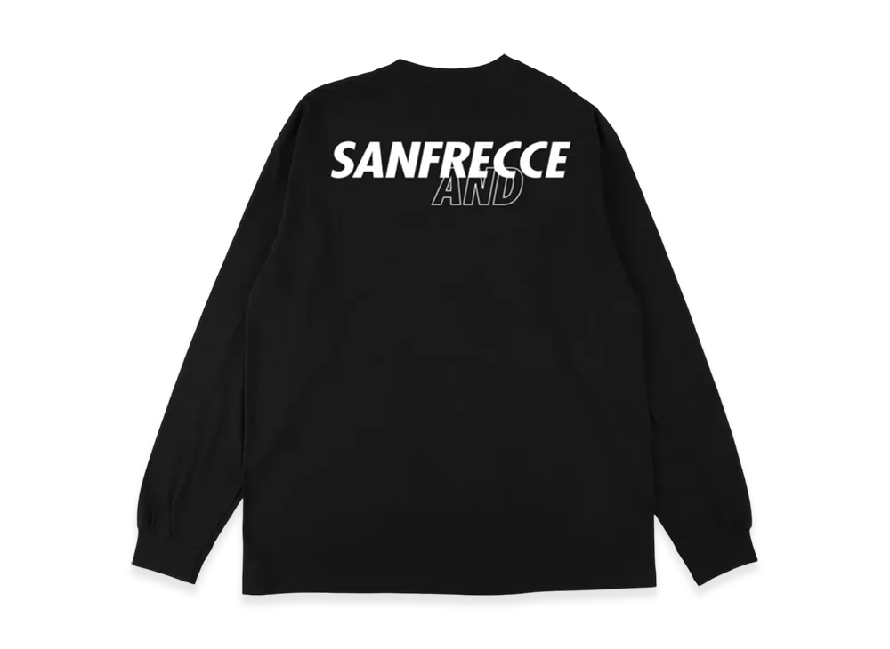 WIND AND SEA x J.LEAGUE SANFRECCE L/S Tee "Black"