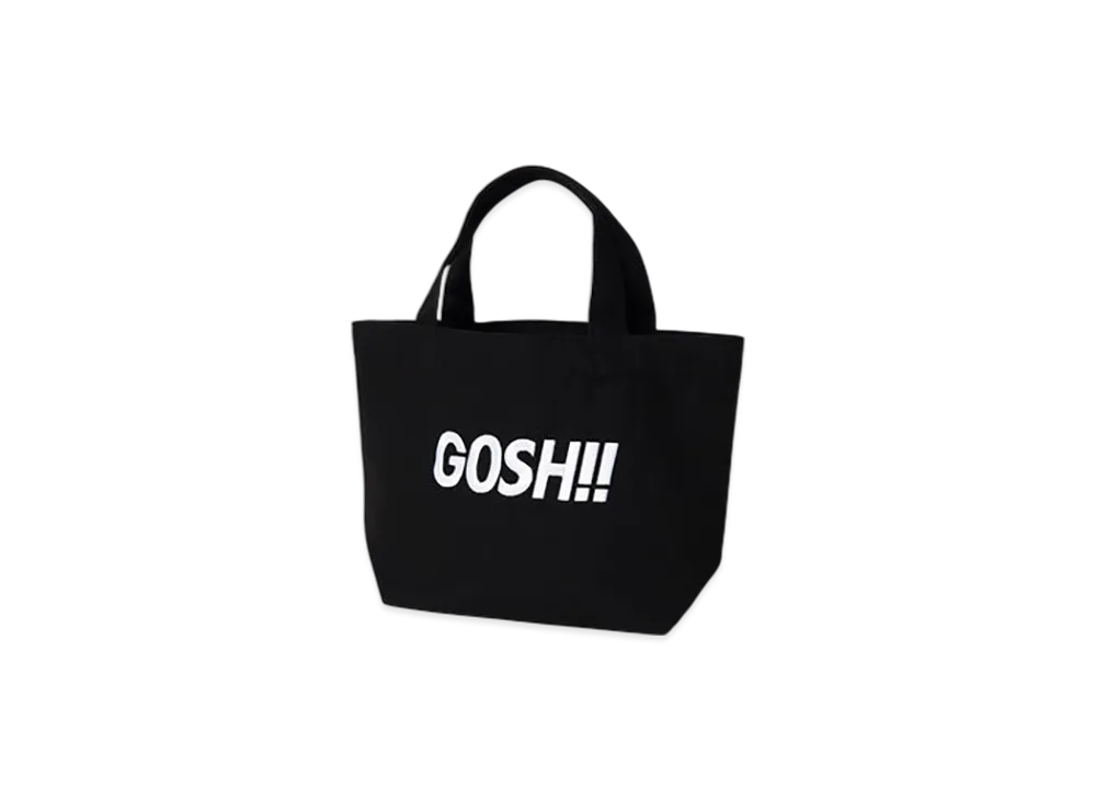 WIND AND SEA Gosh!! Tote Bag "Black"