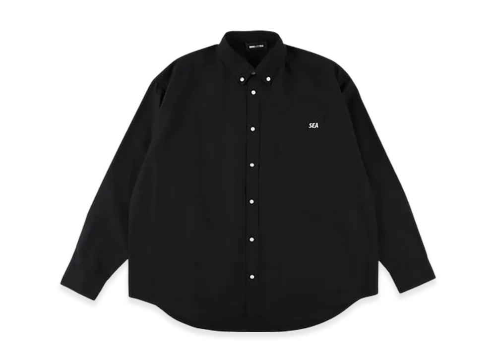 WIND AND SEA ESS Oxford Shirt "Black"