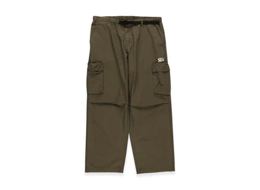 WIND AND SEA Wide Leg Cargo Pants "Khaki"