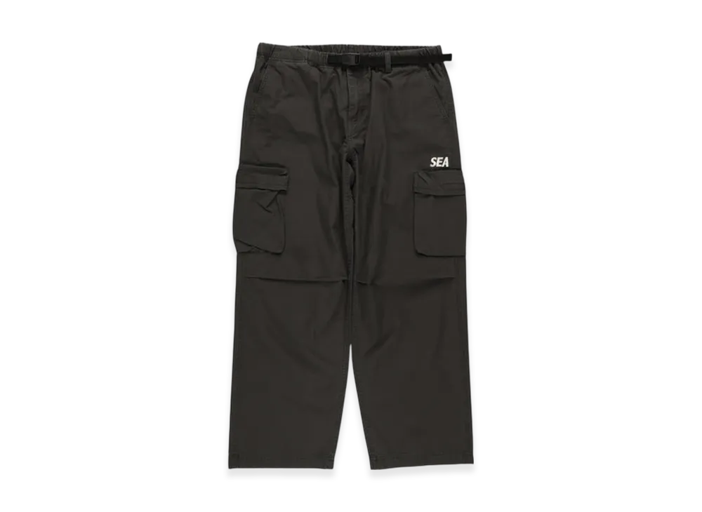 WIND AND SEA Wide Leg Cargo Pants "Dark/Green"