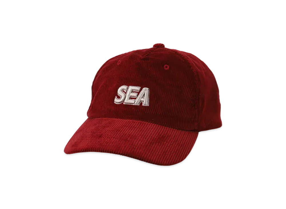 WIND AND SEA Corduroy ESS Cap "Red"