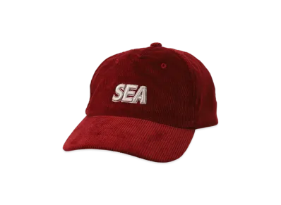WIND AND SEA Corduroy ESS Cap "Red"