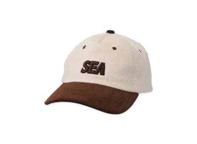 WIND AND SEA Corduroy ESS Cap "Ivory/Brown"