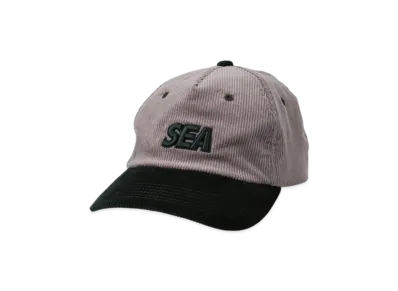 WIND AND SEA Corduroy ESS Cap "Gray/Green"