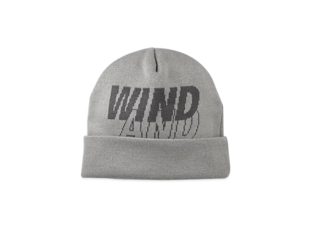 WIND AND SEA Sea Knit Cap "Gray"