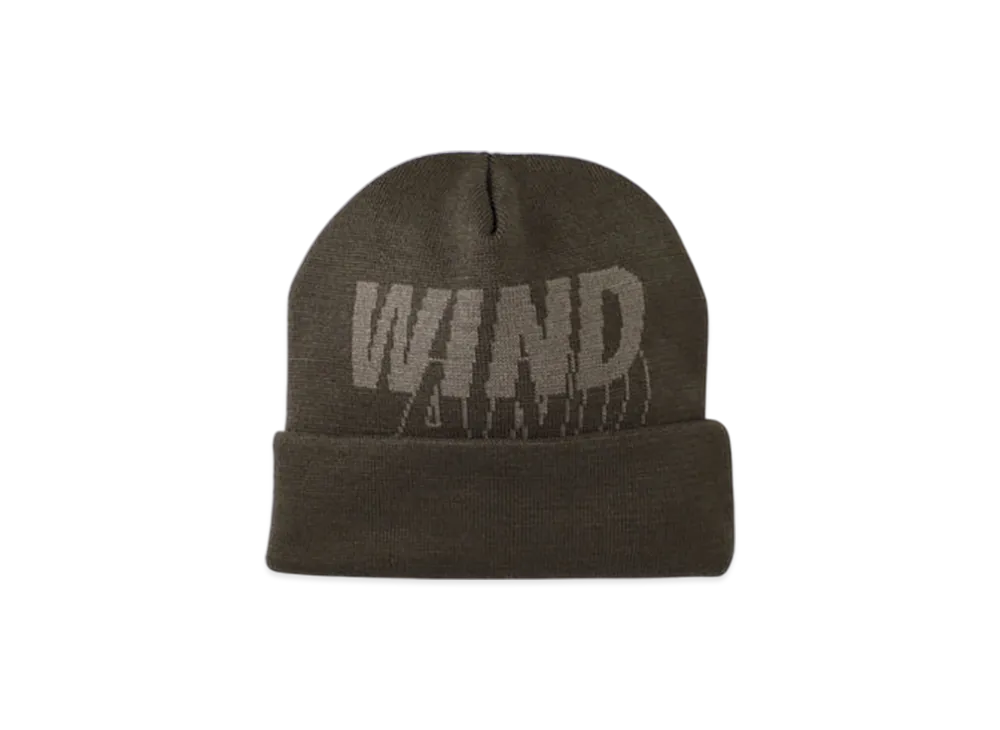 WIND AND SEA Sea Knit Cap "Brown"