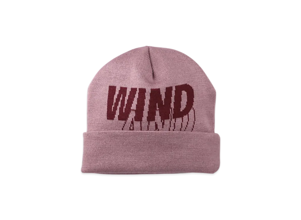 WIND AND SEA Sea Knit Cap "Pink"