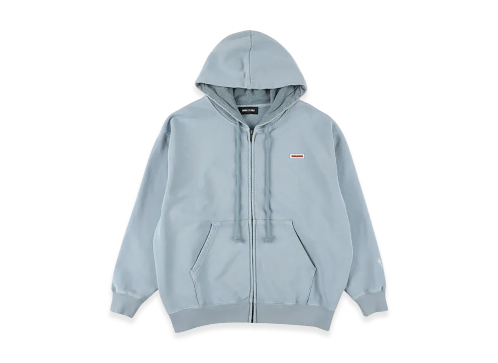 WIND AND SEA Pigment Zip Up Sweatshirt "Blue"