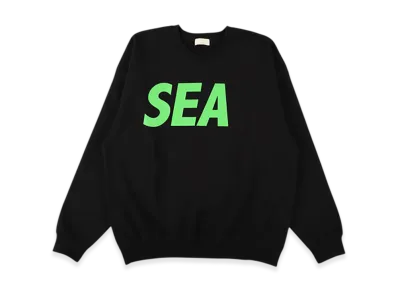 WIND AND SEA Crewneck Sweatshirt "Black"