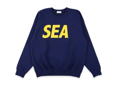 WIND AND SEA Crewneck Sweatshirt "Navy"