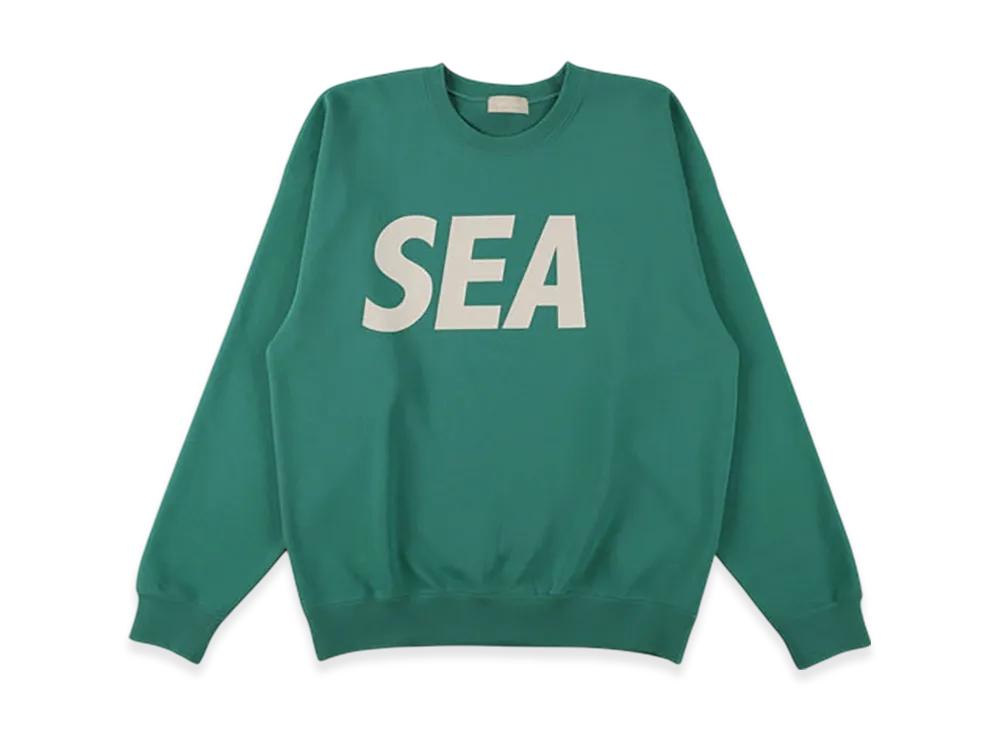 WIND AND SEA Crewneck Sweatshirt "Green"