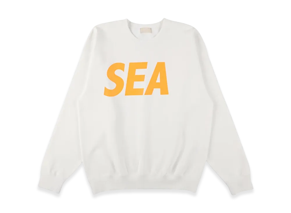 WIND AND SEA Crewneck Sweatshirt "White"
