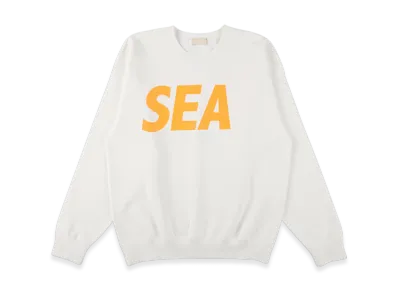 WIND AND SEA Crewneck Sweatshirt "White"